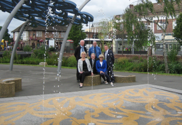 David Evennett MP with Cllrs. Christine Bishop and Geraldene Lucia-Hennis.